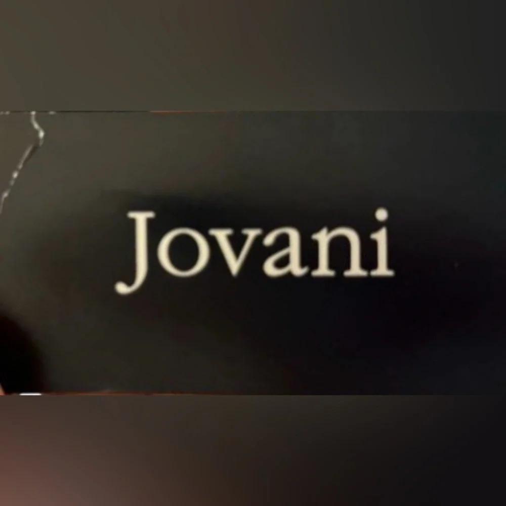 Jovani Junior Prom Dress Vintage Black Rosette One Shoulder Short Retro 90s Sz 8 - Picture 9 of 16